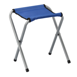 Stol de camping / pescuit pliabil – verde / albastru / alb