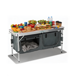 Dulap de camping pliabil 120 × 47 × 68 cm – turistic.