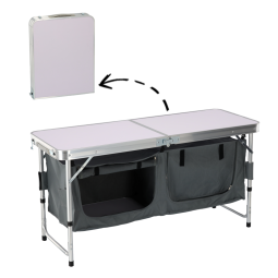 Dulap de camping pliabil 120 × 47 × 68 cm – turistic.