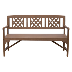 Bancă de grădină din lemn ENELA, maro, lemn de molid