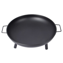 Zăgaznă de oțel pentru foc 60 cm