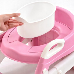 Dedică reducerea la WC cu scară 3 în 1 – oliță, trepte și suport