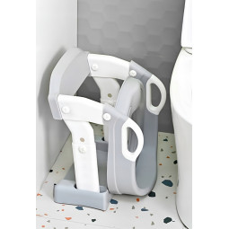 Deducerea pentru WC pentru copii cu scară 3 în 1 – olita, scările și suportul