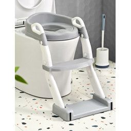 Deducerea pentru WC pentru copii cu scară 3 în 1 – olita, scările și suportul