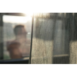 Rețea împotriva insectelor pentru fereastră 130 × 150 cm neagră