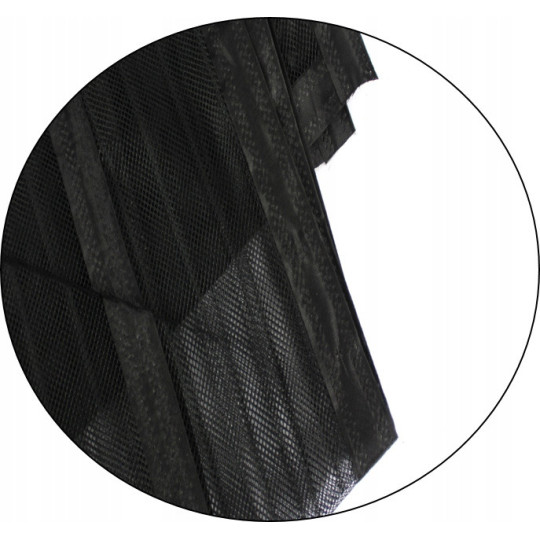 Rețea magnetică împotriva insectelor pentru uși 80/90/100 × 210/220 cm neagră