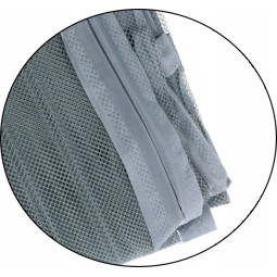 Plasă magnetică împotriva insectelor pentru uși 80/90/100 × 210/220 cm albă