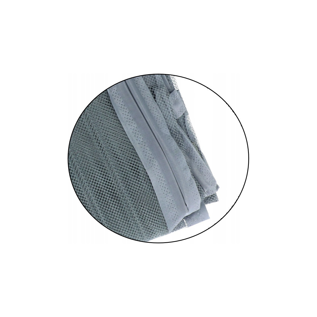 Rețea magnetică împotriva insectelor pentru uși 80/90/100 × 210/220 cm gri