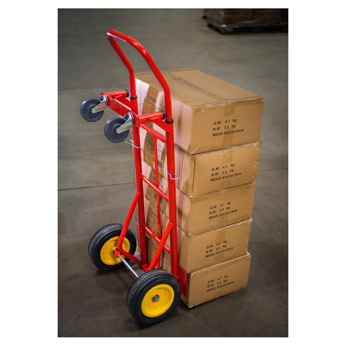 Sculă pliabilă 2în1 350 kg (carucior platformă + carucior manual)