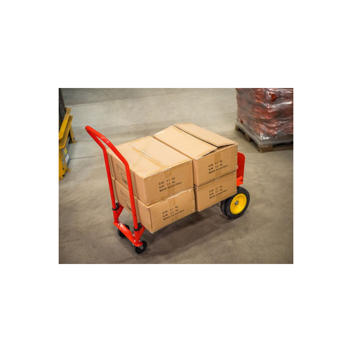 Sculă pliabilă 2în1 350 kg (carucior platformă + carucior manual)