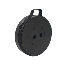 Scaun telescopic pliabil negru 7 – 45 cm | Capacitate de susținere 200 kg