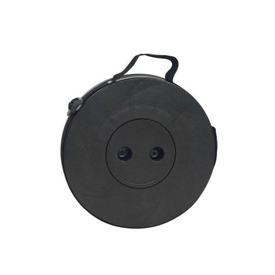 Scaun telescopic pliabil negru 7 – 45 cm | Capacitate de susținere 200 kg