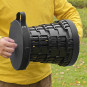 Scaun telescopic pliabil negru 7 – 45 cm | Capacitate de susținere 200 kg
