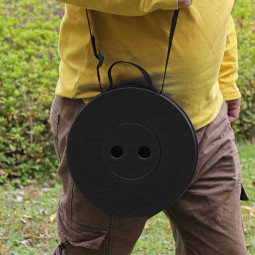 Scaun telescopic pliabil negru 7 – 45 cm | Capacitate de susținere 200 kg