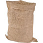 Sac de iută Strend Pro Garden cu sfoară, 80 × 50 cm, max. 30 kg