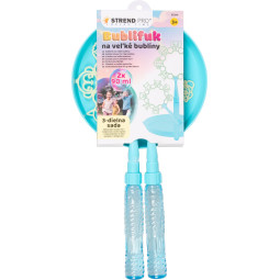 Bublă de săpun Strend Pro pentru bulgări mari, set de 3 piese, 2x 90 ml