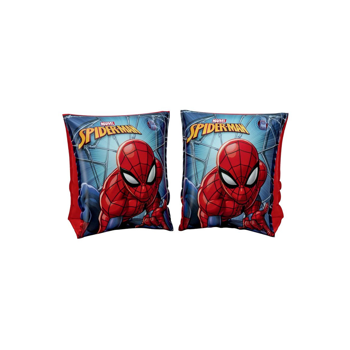 Aripioare gonflabile pentru copii Bestway Spiderman, 23 × 15 cm.
