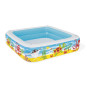 Piscina gonflabilă pentru copii Bestway Coral Reef cu umbrelă 147 × 147 × 122 cm