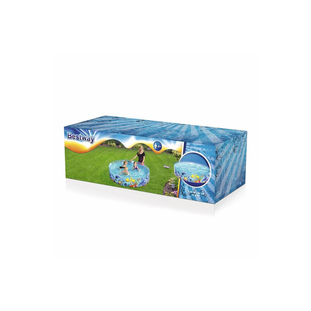 Piscina pentru copii Bestway Fill 'N Fun Odyssey 183 × 38 cm