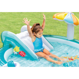 Centru de joacă gonflabil pentru copii Intex Gator, 201 × 170 × 84 cm