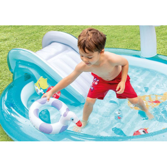 Centru de joacă gonflabil pentru copii Intex Gator, 201 × 170 × 84 cm