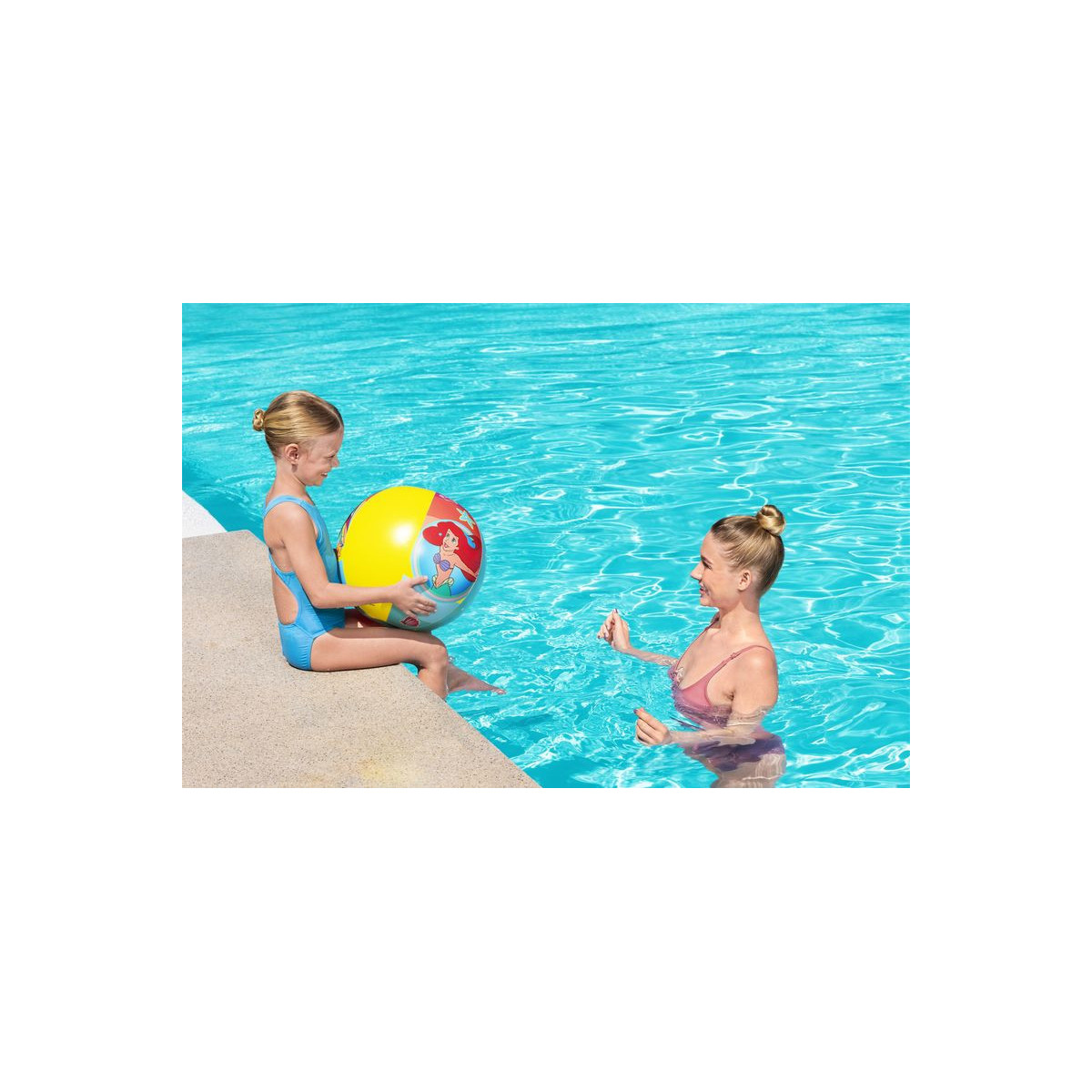 Naflatare plaja mingea Bestway Princess 51 cm