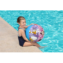Naflabilă minge de plajă Bestway Mickey & Friends 51 cm