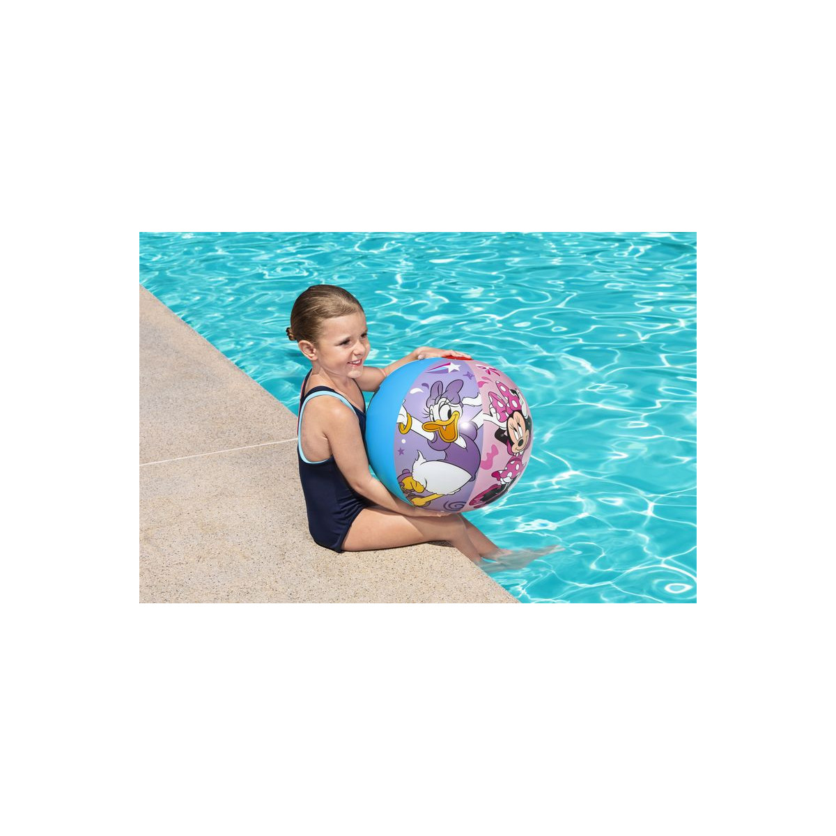Naflabilă minge de plajă Bestway Mickey & Friends 51 cm