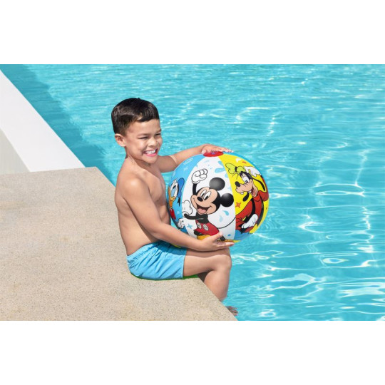 Naflabilă minge de plajă Bestway Mickey & Friends 51 cm