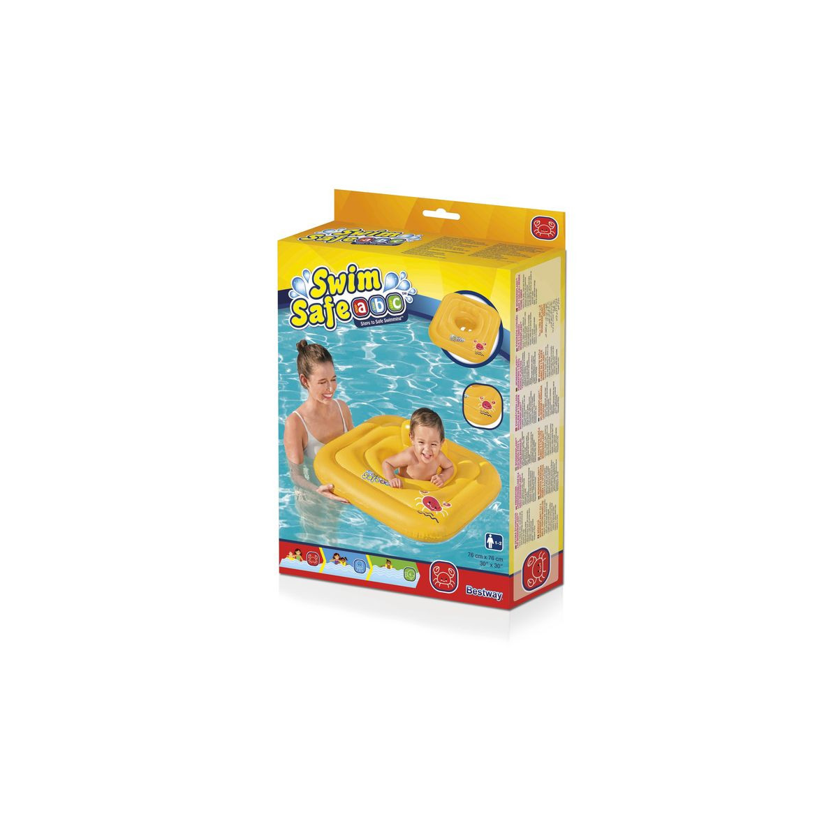 Plutitor gonflabil pentru copii Bestway Baby Support 76 cm