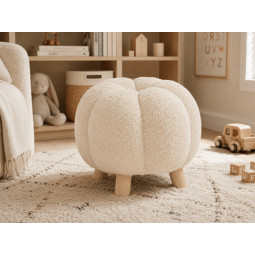 Taburetă decorativă 32 × 30 cm – bej