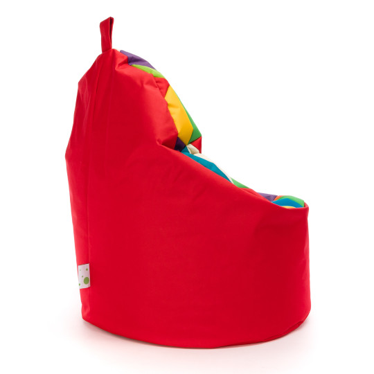 Fotoliu puf din poliester – sac modern pentru living.