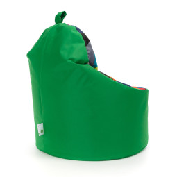 Fotoliu puf Yoko din poliester, culoare verde