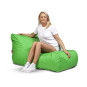 Pătură confortabilă pentru relaxare, de culoare verde.