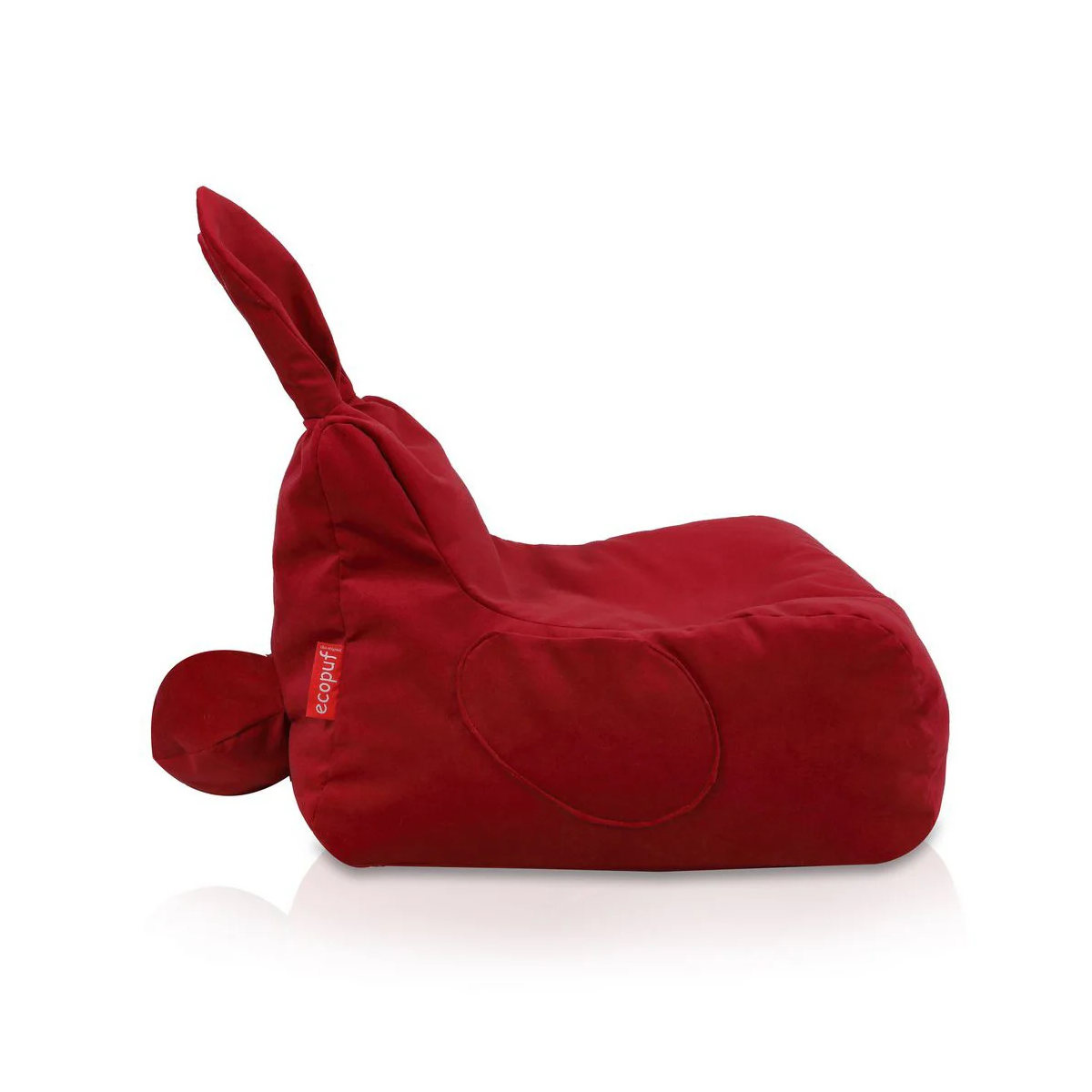 Mal rabbit pentru a ședea de culoare roșie
