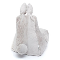 Zăpăcelul Bunny L – prieten moale pentru cameră de culoare gri