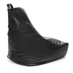Puf confortabil în culoarea neagră