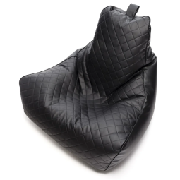 Puf confortabil în culoarea neagră
