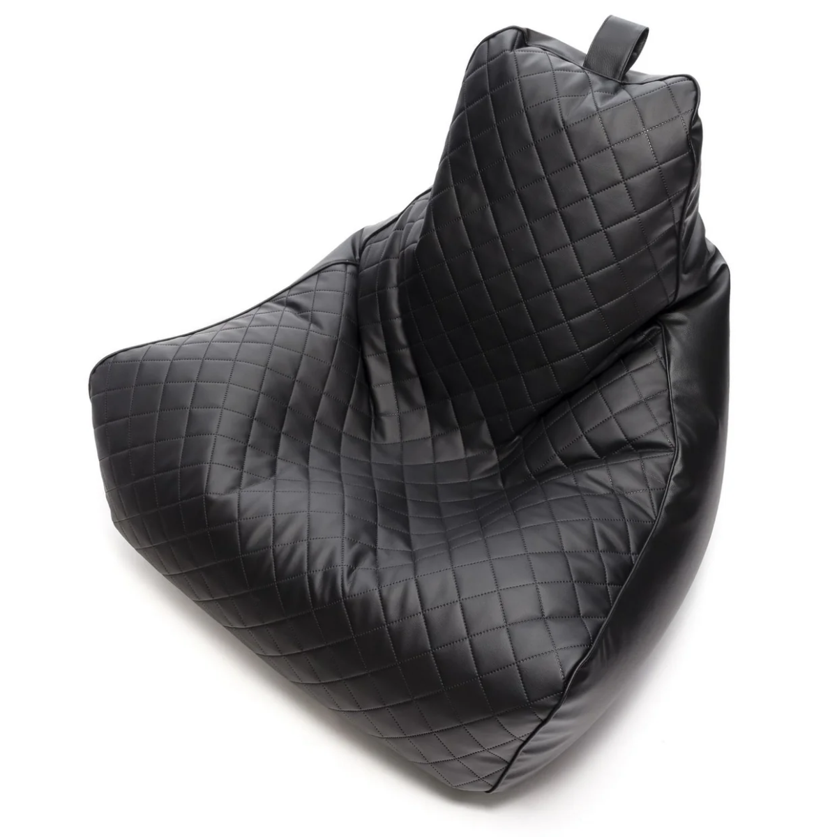Puf confortabil în culoarea neagră