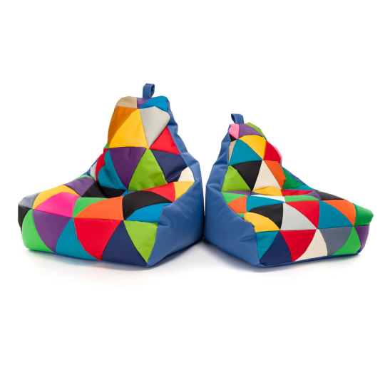 Modernul puf colorat Keiko M