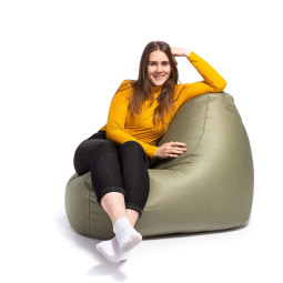 Kompact scaun de culoare verde