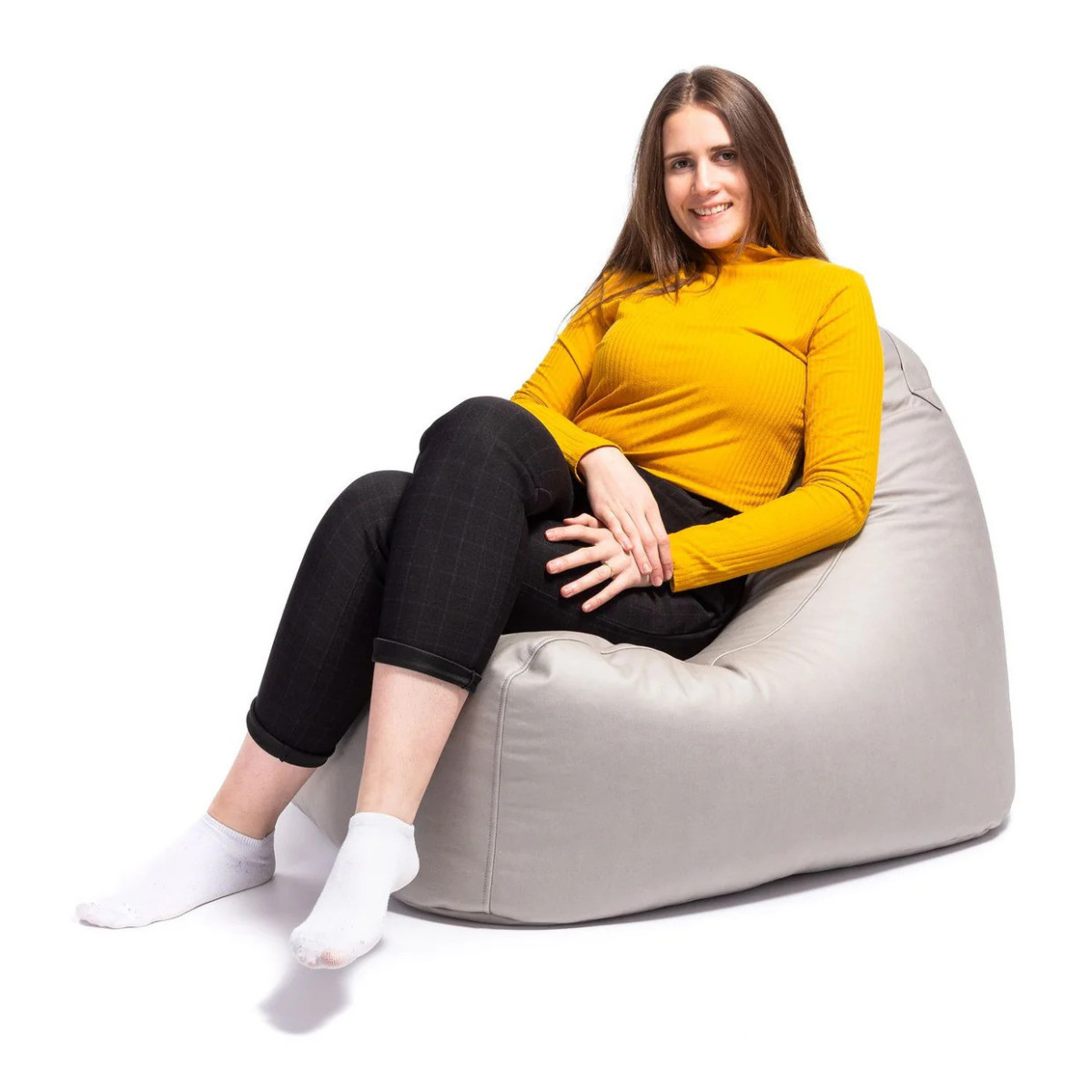 Scaun moale Mini Keiko din material Vega