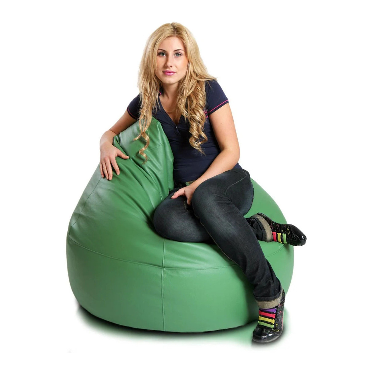 Pernă confortabilă Viper cu suport mai rigid, verde