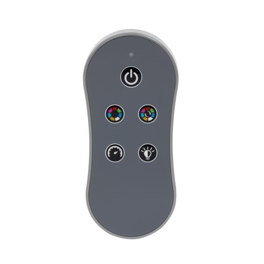Cadă de hidromasaj gonflabilă de lux Hollywood AirJet pentru 4–6 persoane cu iluminare LED, 196 cm