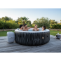 Cadă de hidromasaj gonflabilă de lux Hollywood AirJet pentru 4–6 persoane cu iluminare LED, 196 cm