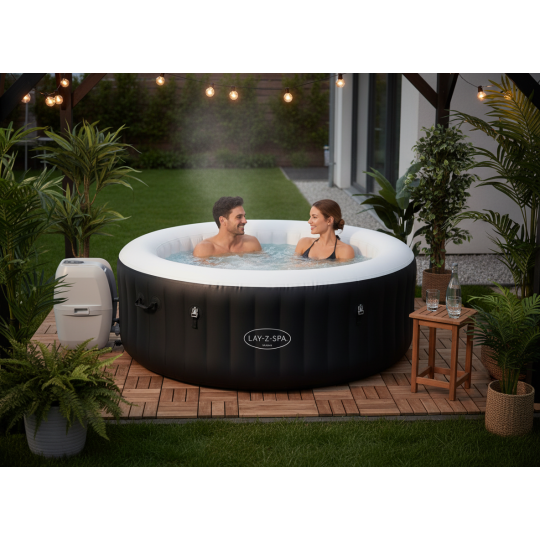 Spa gonflabil Lay-Z-Spa Miami AirJet pentru 2–4 persoane, 180 cm