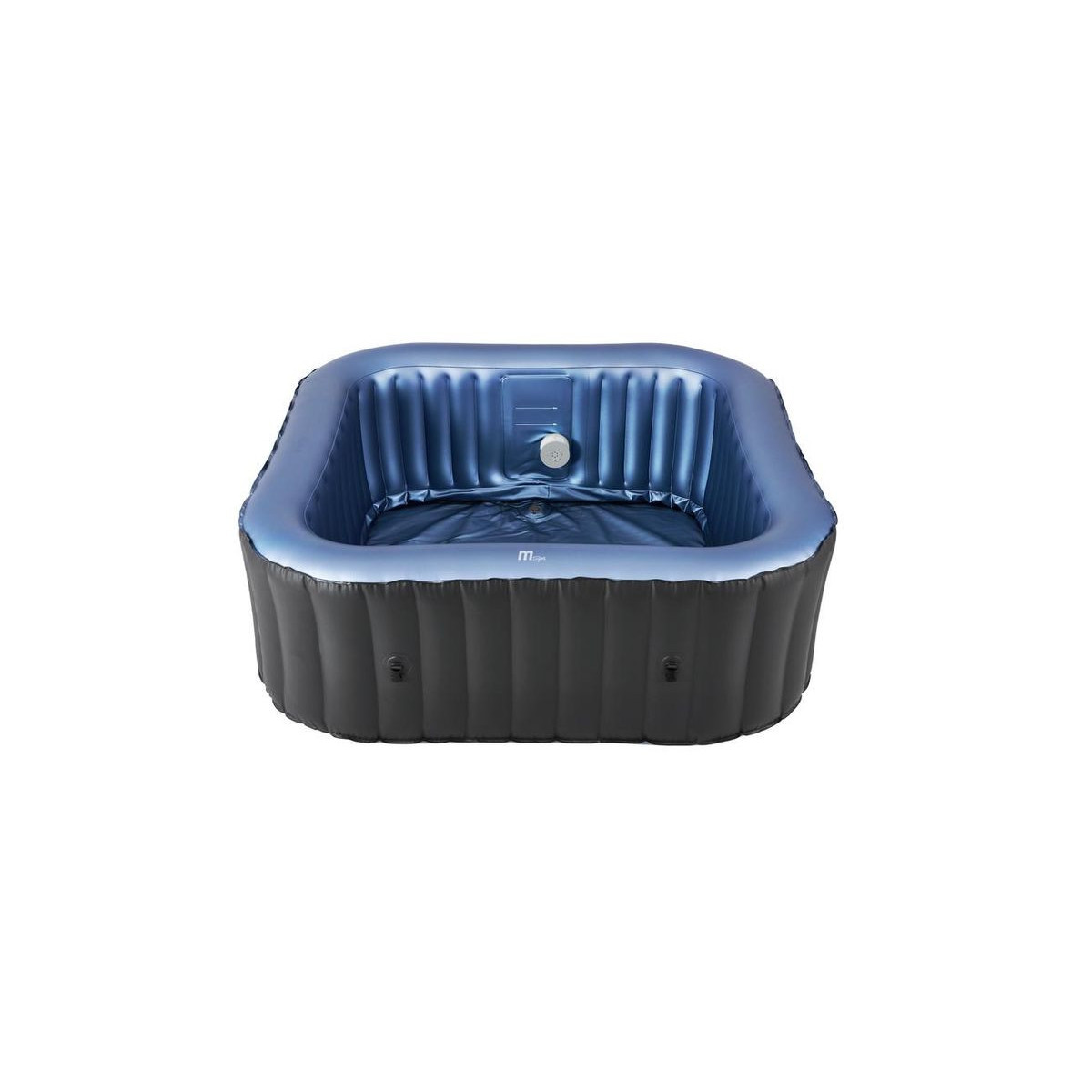 MSPA Tekapo Comfort – cadă cu hidromasaj gonflabilă pătrată pentru 6 persoane cu dezinfectare UVC 185 × 185 cm
