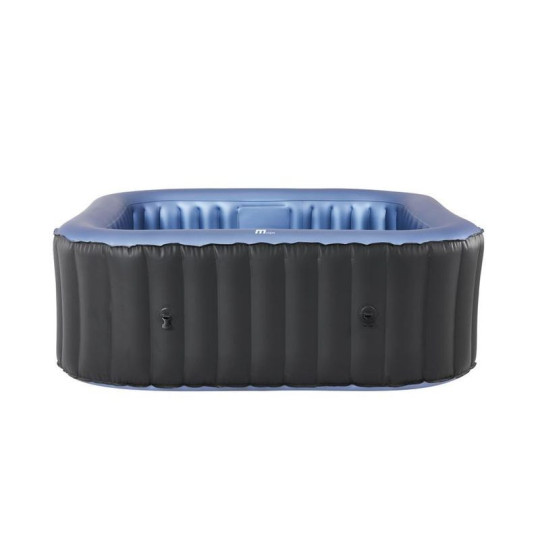 MSPA Tekapo Comfort – cadă cu hidromasaj gonflabilă pătrată pentru 6 persoane cu dezinfectare UVC 185 × 185 cm