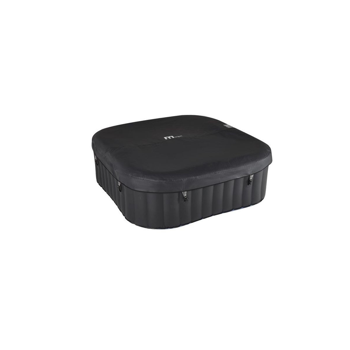 MSPA Tekapo Comfort – cadă cu hidromasaj gonflabilă pătrată pentru 6 persoane cu dezinfectare UVC 185 × 185 cm