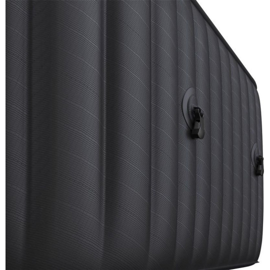 MSPA Tekapo Comfort – cadă cu hidromasaj gonflabilă pătrată pentru 6 persoane cu dezinfectare UVC 185 × 185 cm